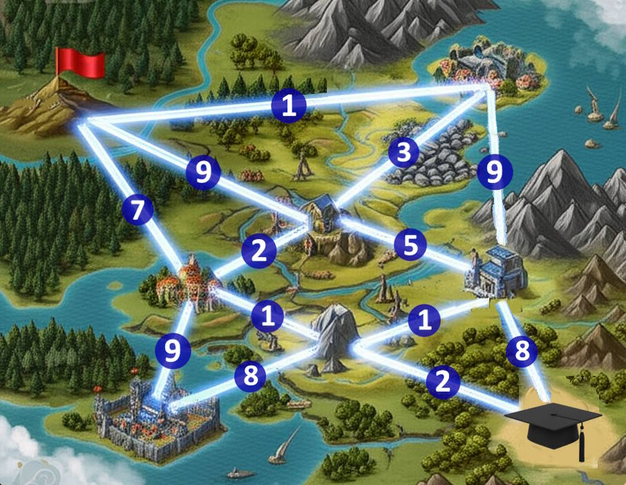 Shortest Path Academy